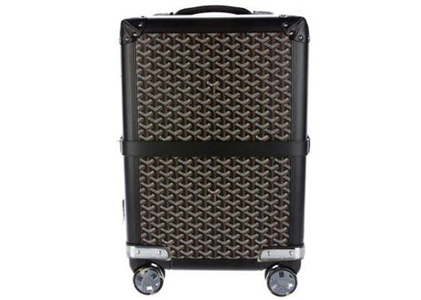 goyard aba bourget suitcase goyardine black|Goyard Aba Bourget Suitcase Goyardine Black Review .